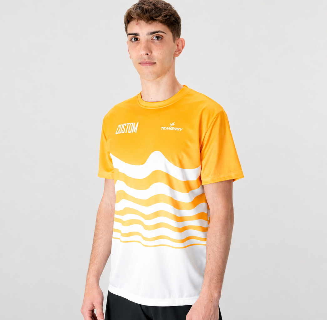 INTERLOCK KNIT SHORT SLEEVE T-SHIRT