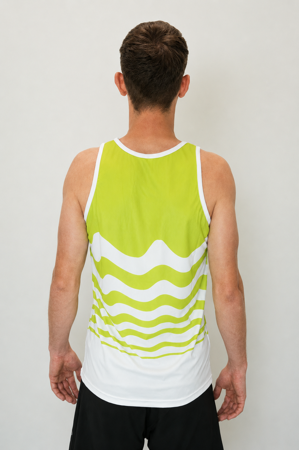 CAMISETA TIRANTES CUADRILLÉ LIGERO BAJO RECTO