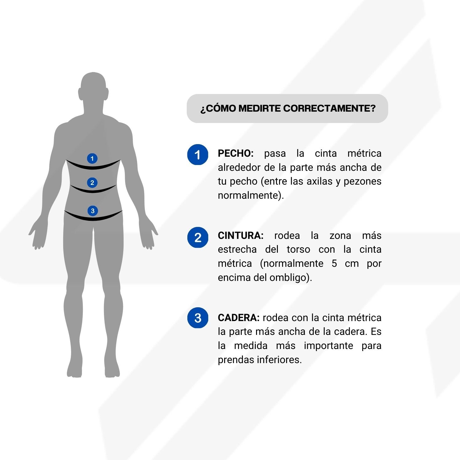 guía de tallas coporales