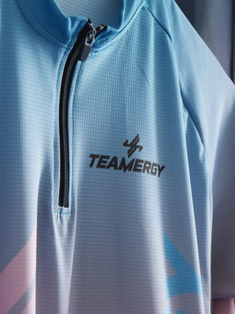 Maillot trail con cremallera. Innovación y desarrollo de producto Teamergy.