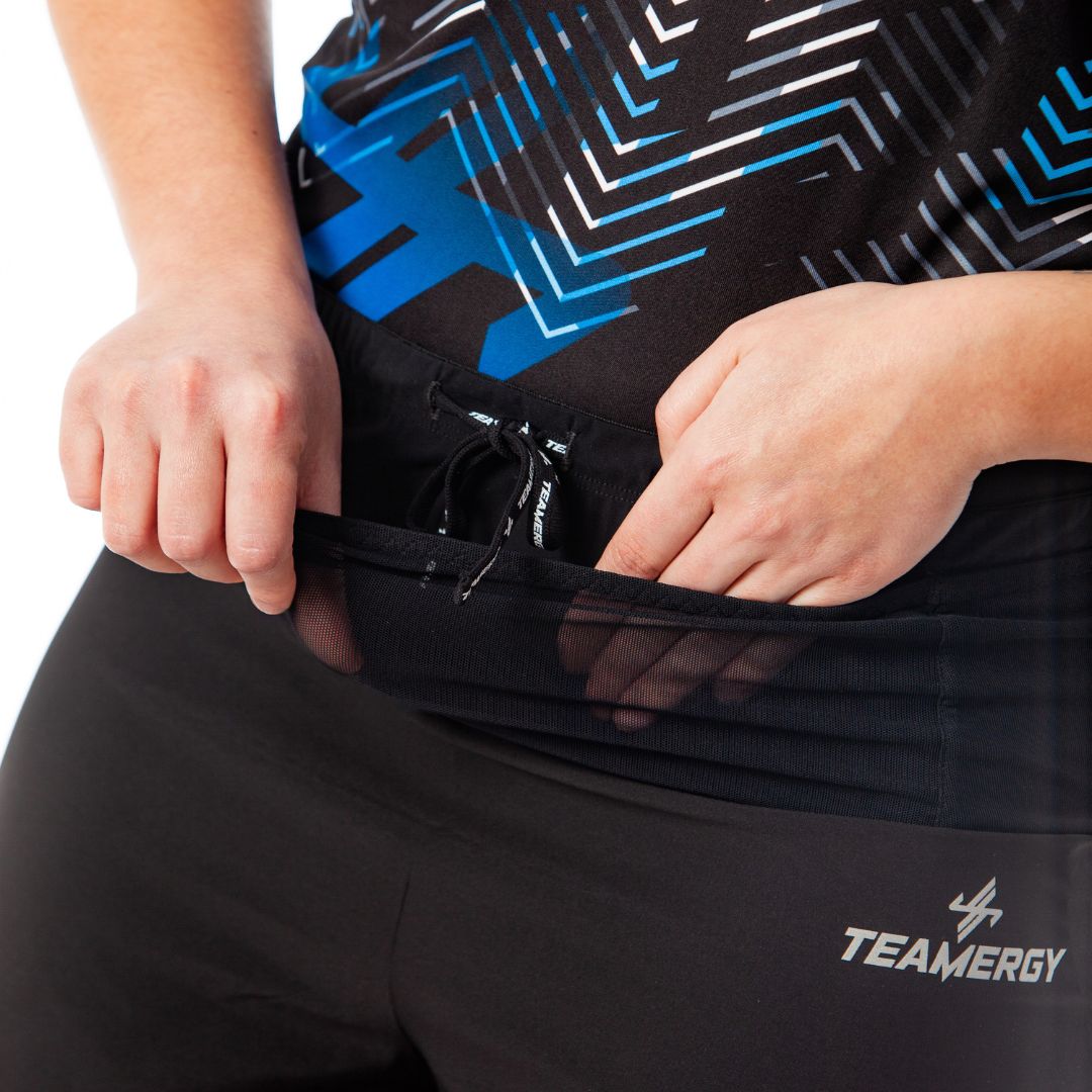 WOMEN'S TRAIL PANTS WITH MESH AND POCKETS AT THE WAIST