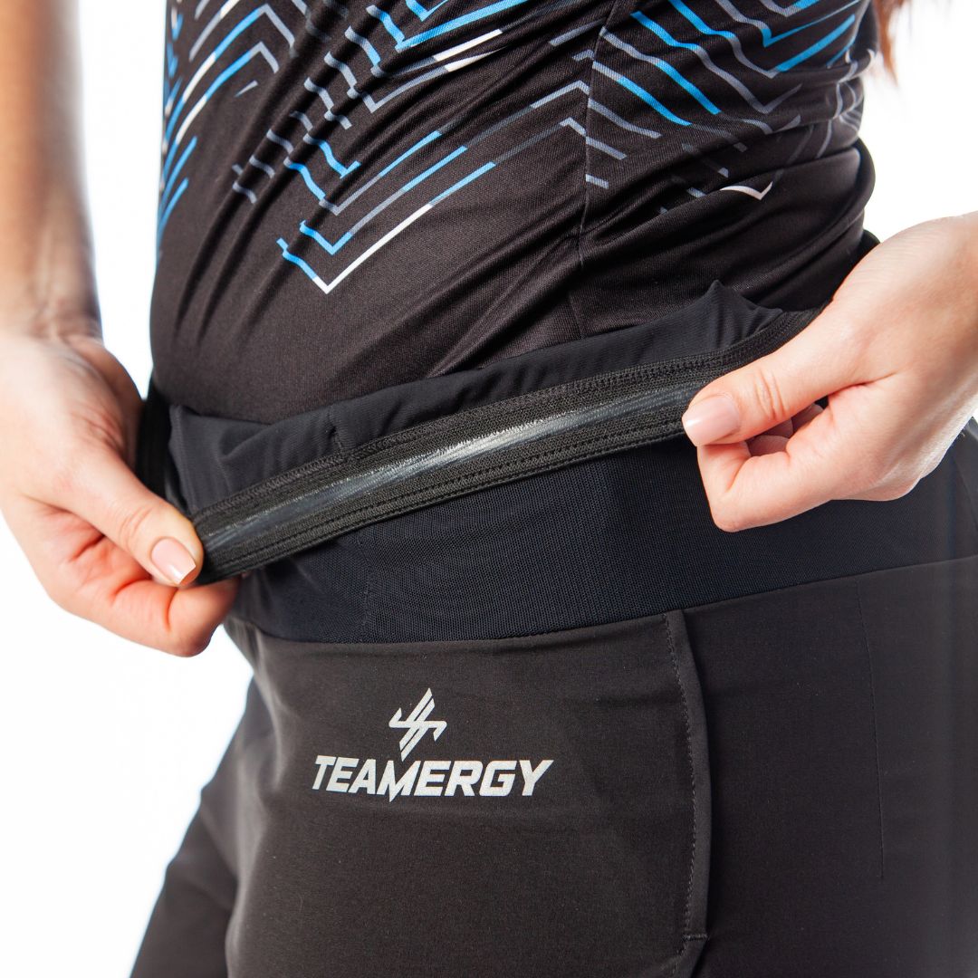 WOMEN'S TRAIL PANTS WITH MESH AND POCKETS AT THE WAIST
