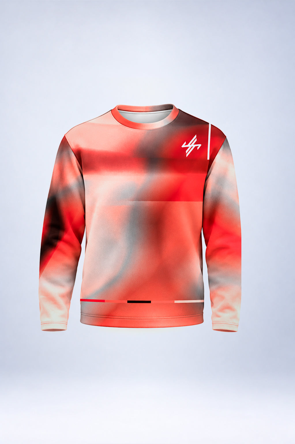 SET-IN SLEEVE SWEATSHIRT WITHOUT POCKETS