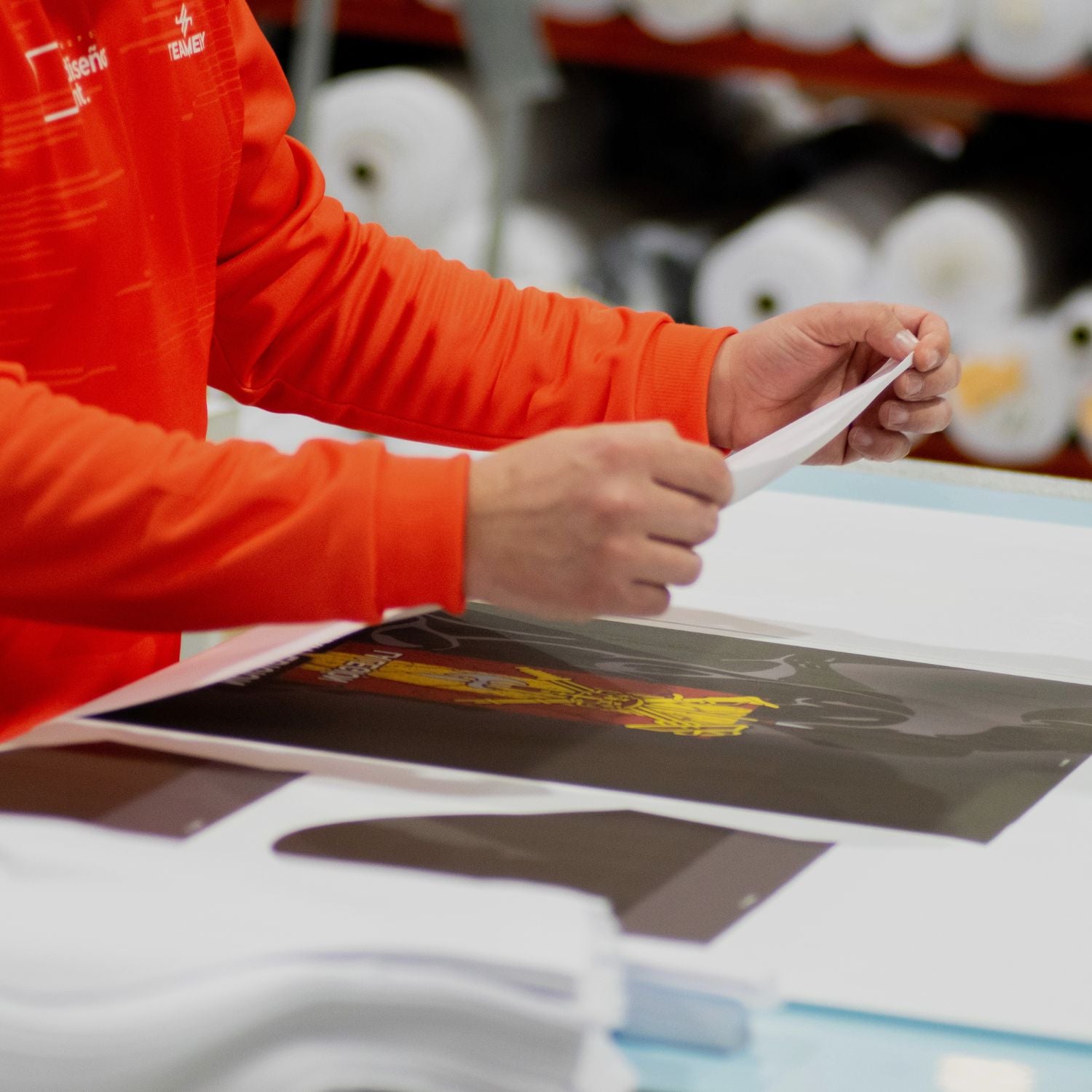 Proceso de sublimación textil Teamergy