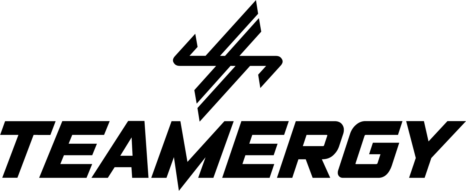 Logotipo teamergy negro