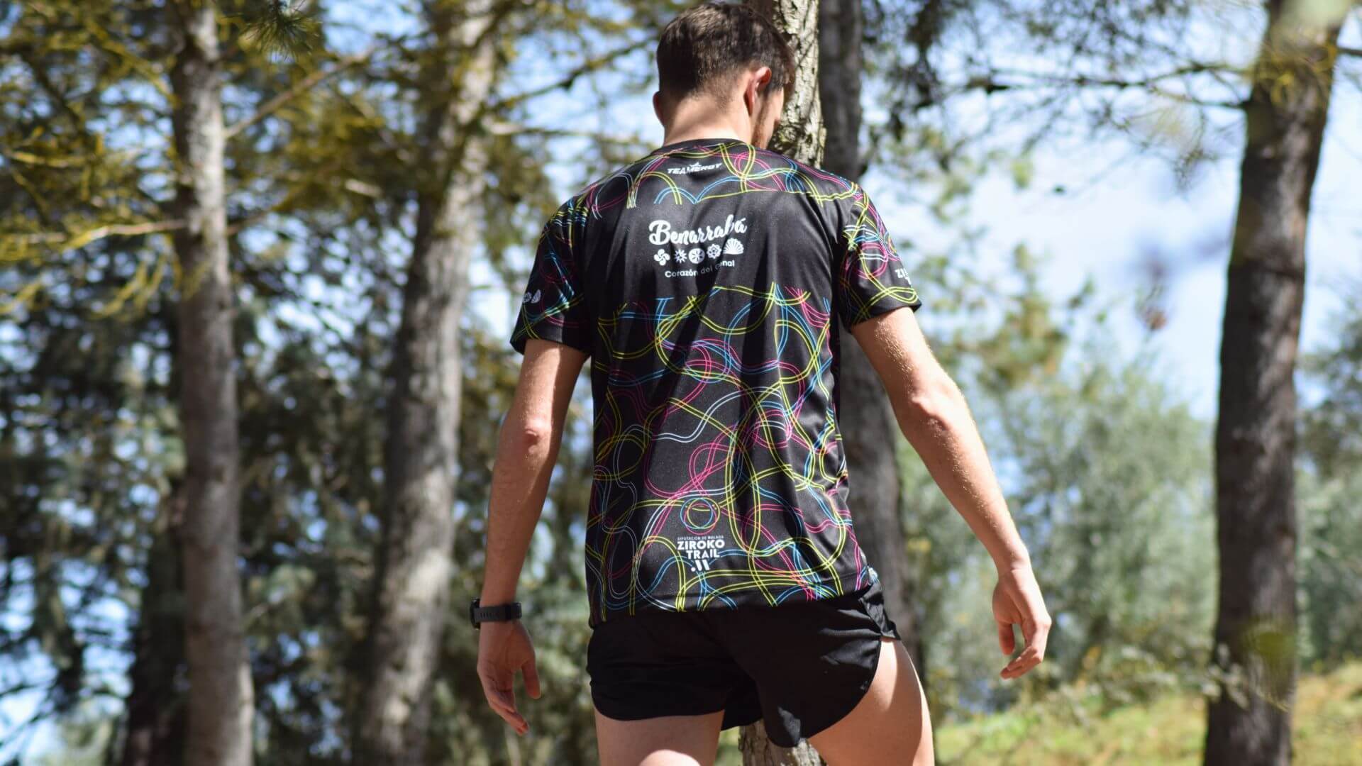 Camiseta para carreras y maratón Teamergy full print