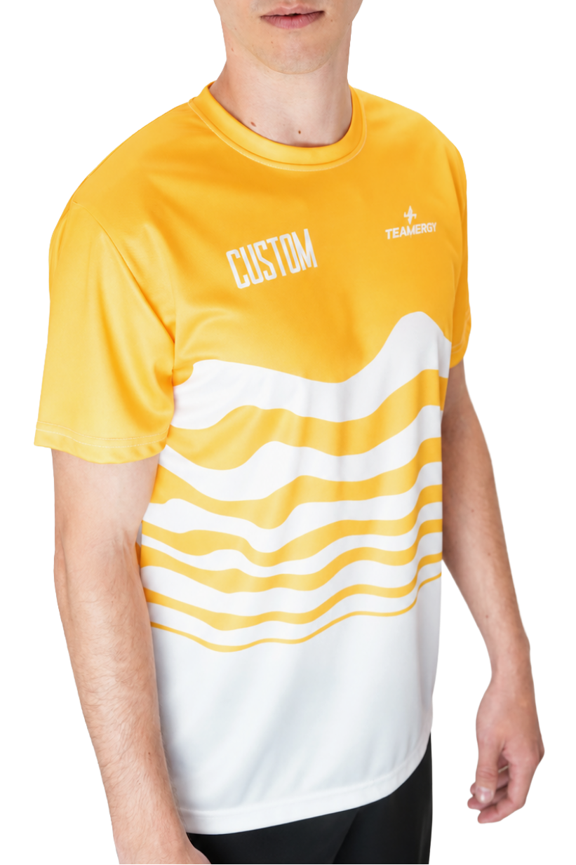 INTERLOCK KNIT SHORT SLEEVE T-SHIRT