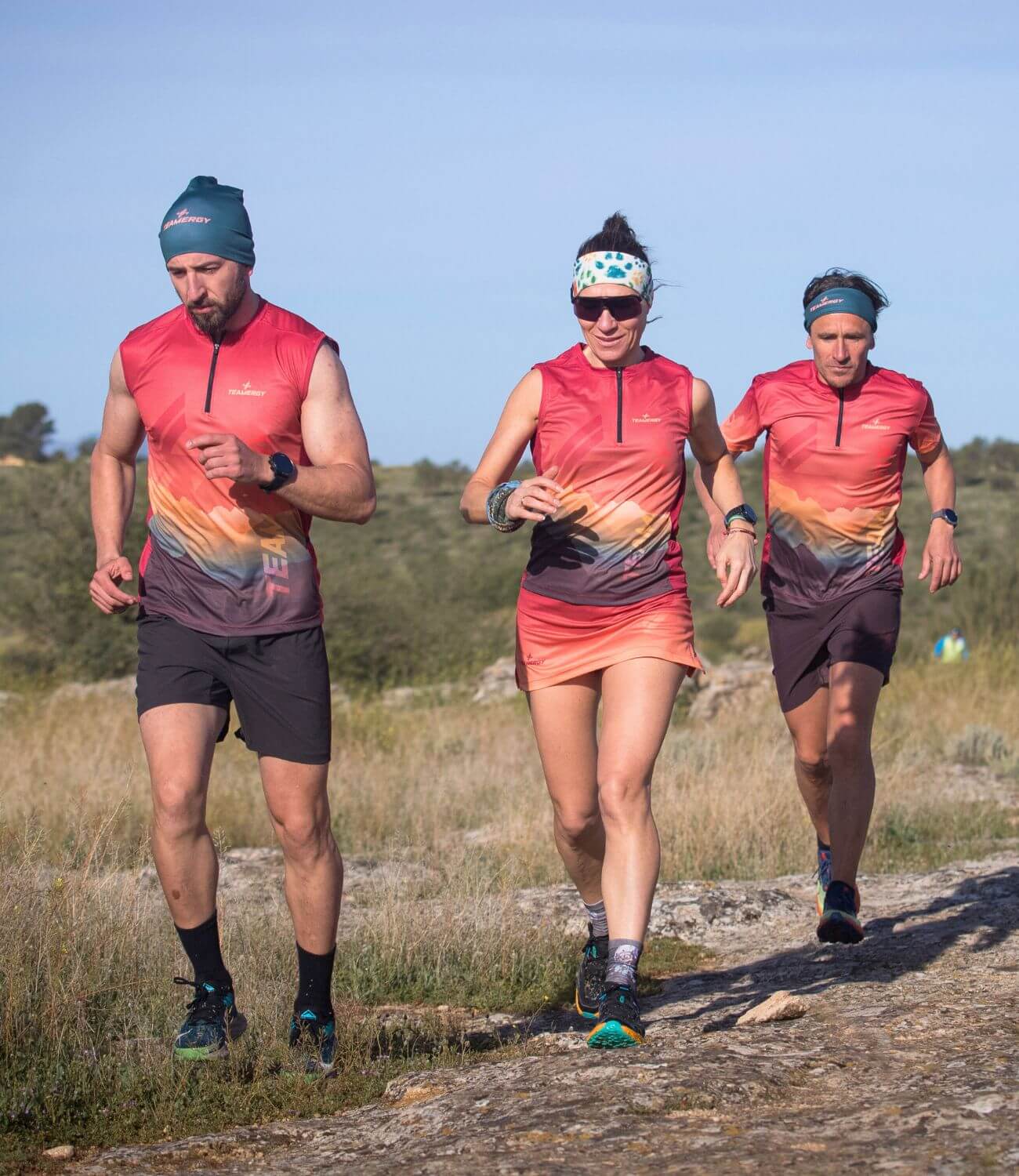 camisetas y maillots de trail personalizados Teamergy