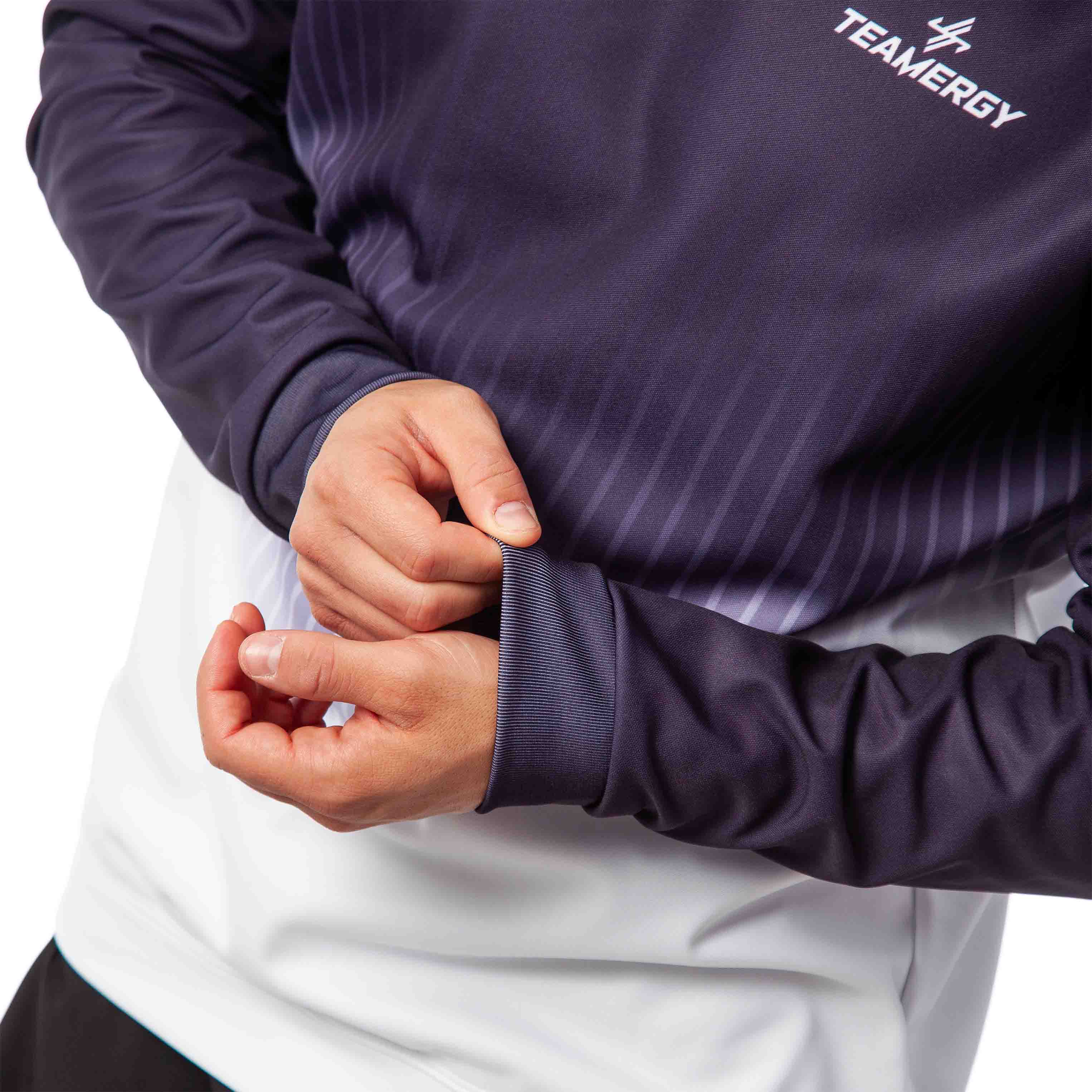 SUDADERA MANGA MONTADA SIN BOLSILLOS