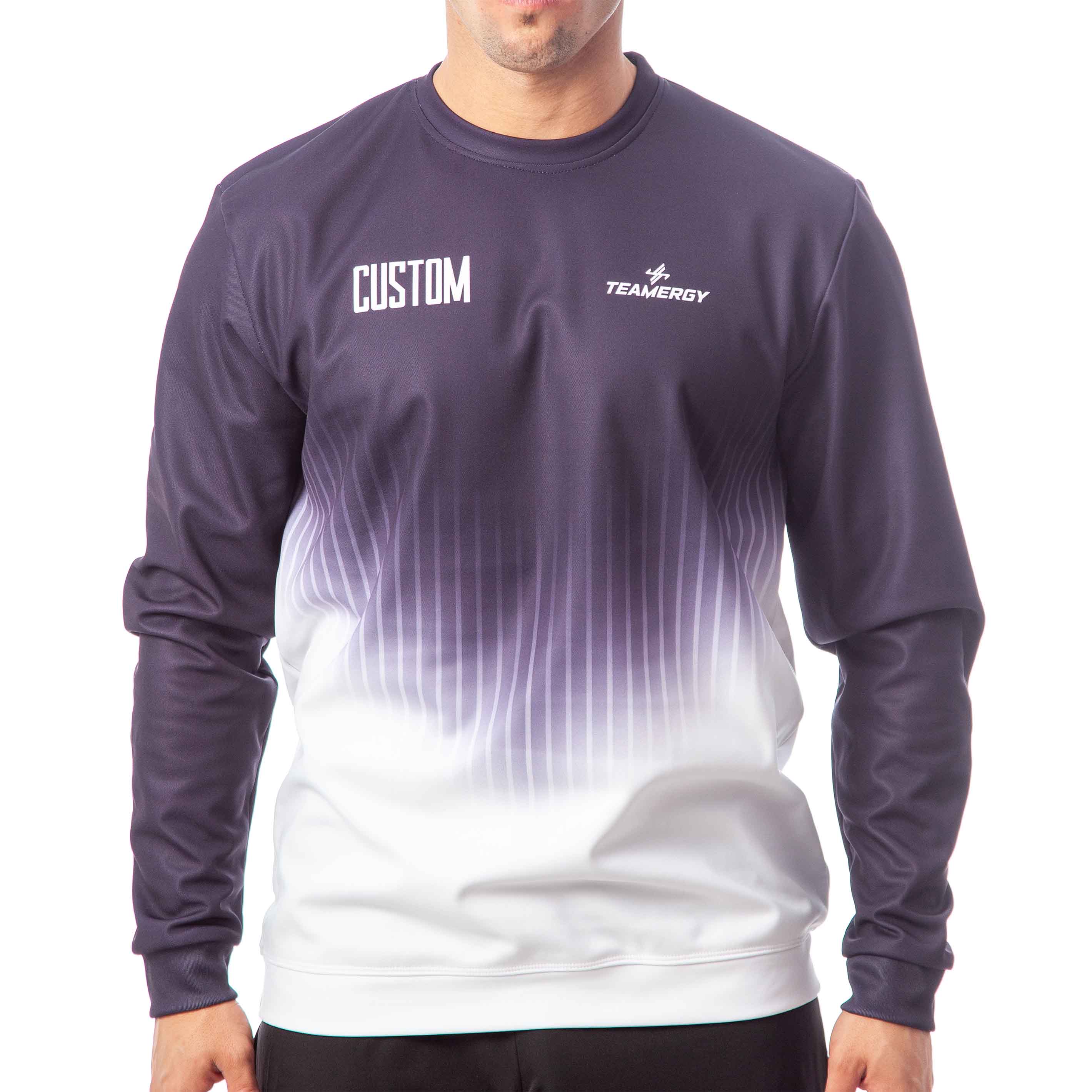 SUDADERA MANGA MONTADA SIN BOLSILLOS