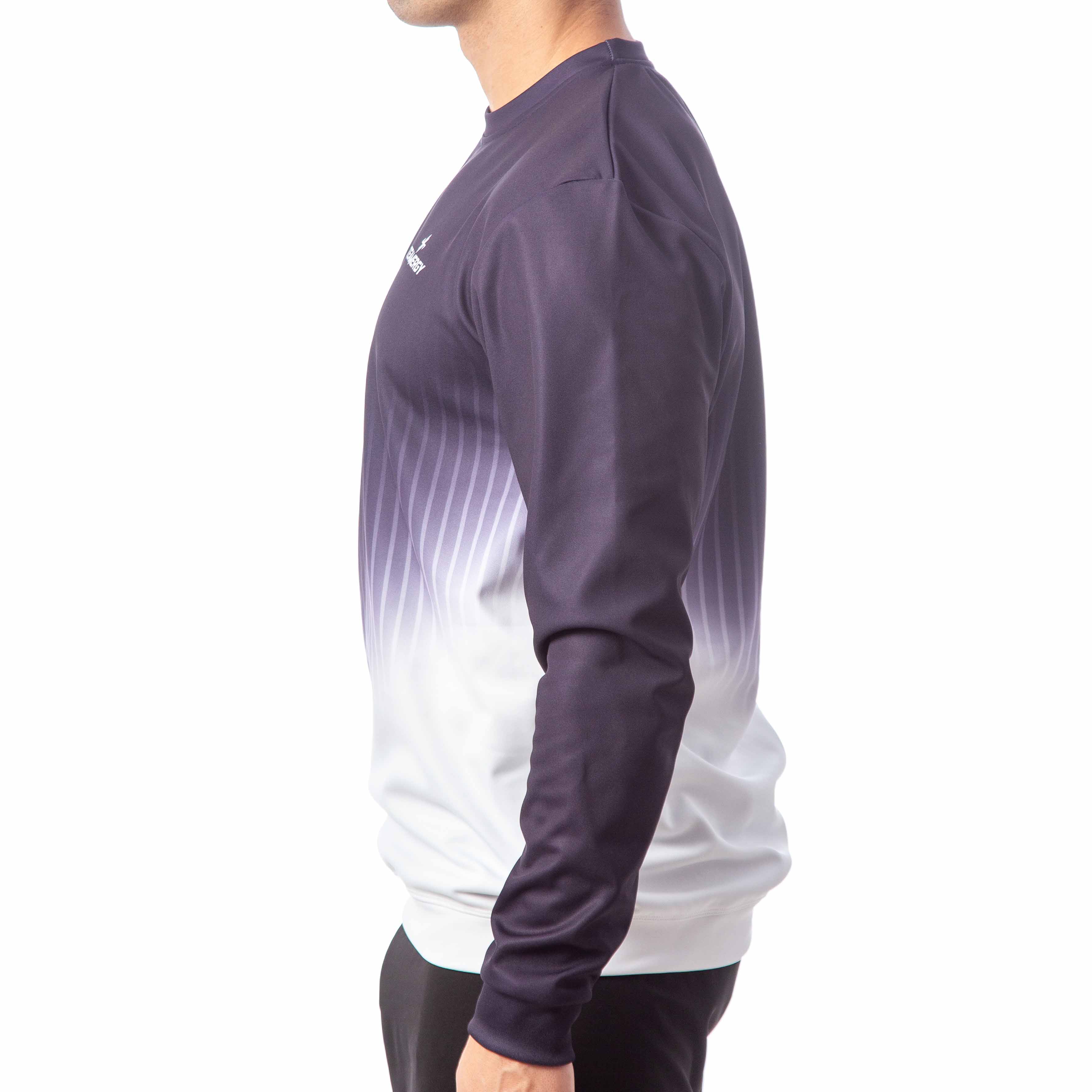 SUDADERA MANGA MONTADA SIN BOLSILLOS