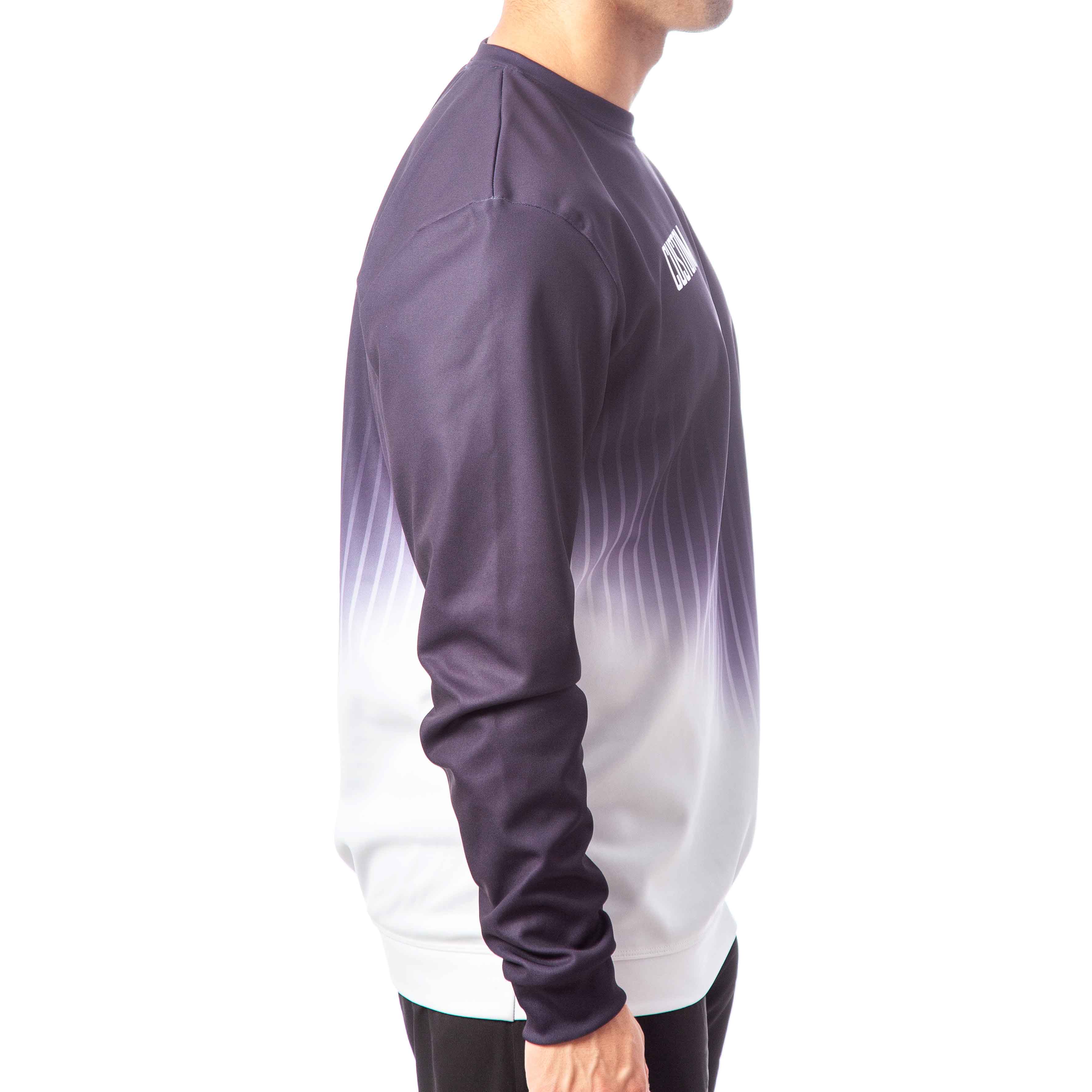 SUDADERA MANGA MONTADA SIN BOLSILLOS