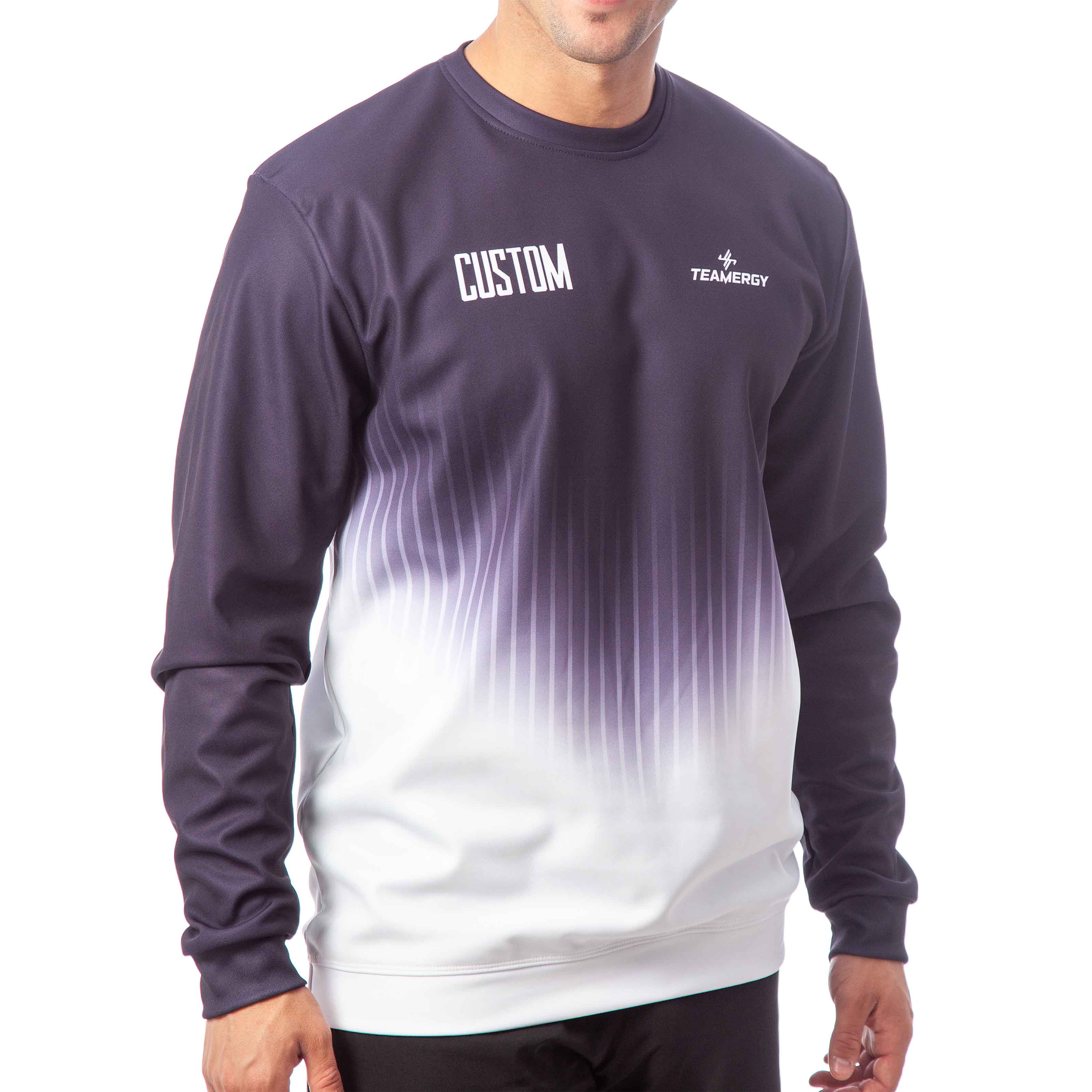 SUDADERA MANGA MONTADA SIN BOLSILLOS
