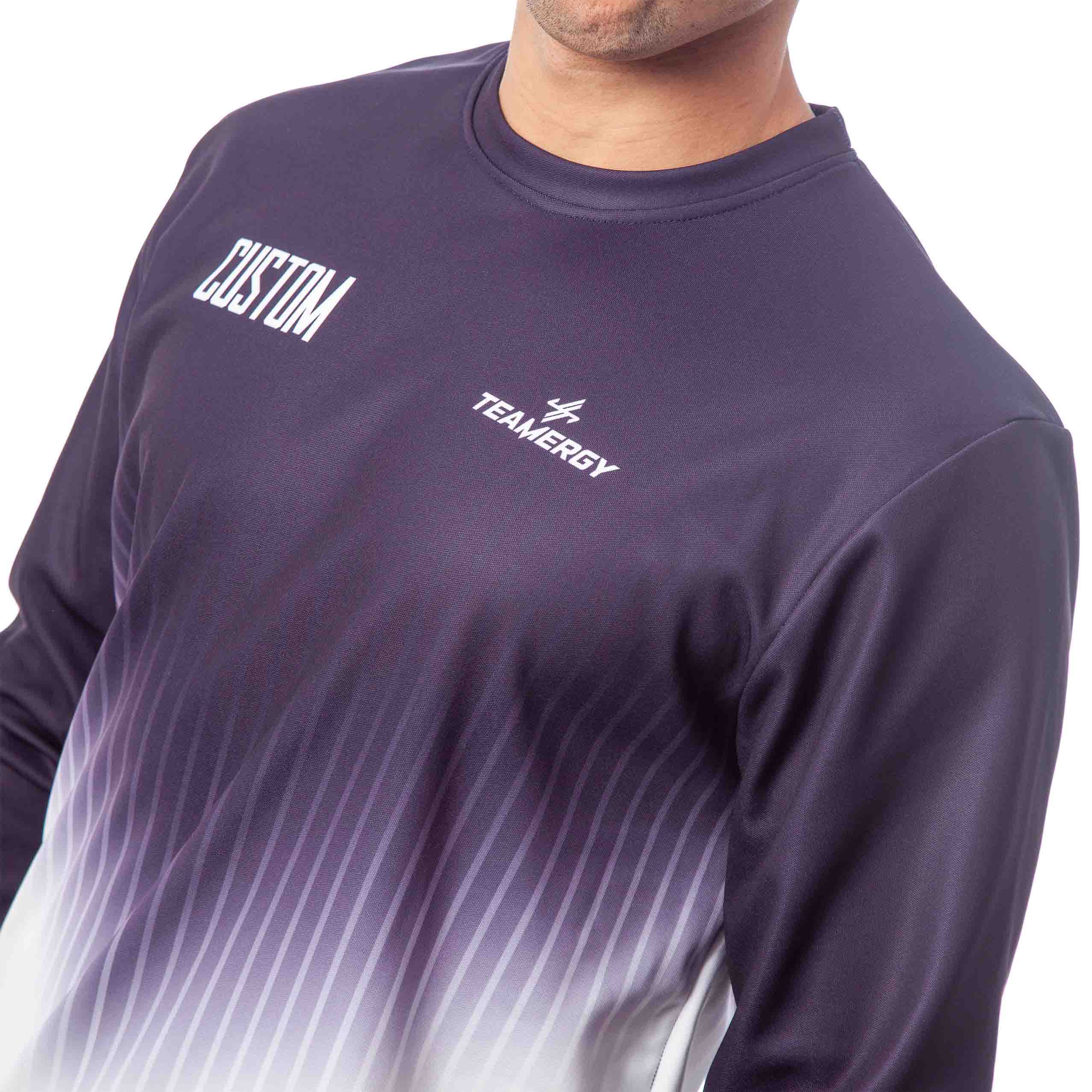 SUDADERA MANGA MONTADA SIN BOLSILLOS