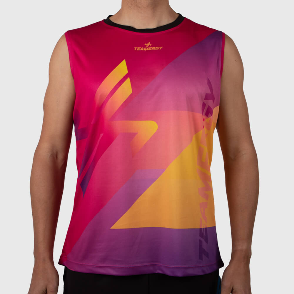 CAMISETA SIN MANGAS RUNNING META - Teamergy