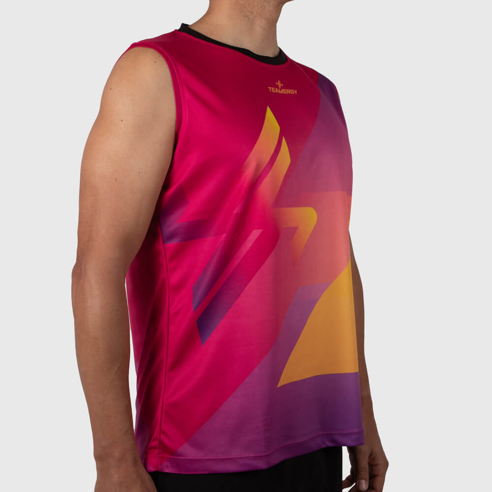 CAMISETA SIN MANGAS RUNNING META - Teamergy