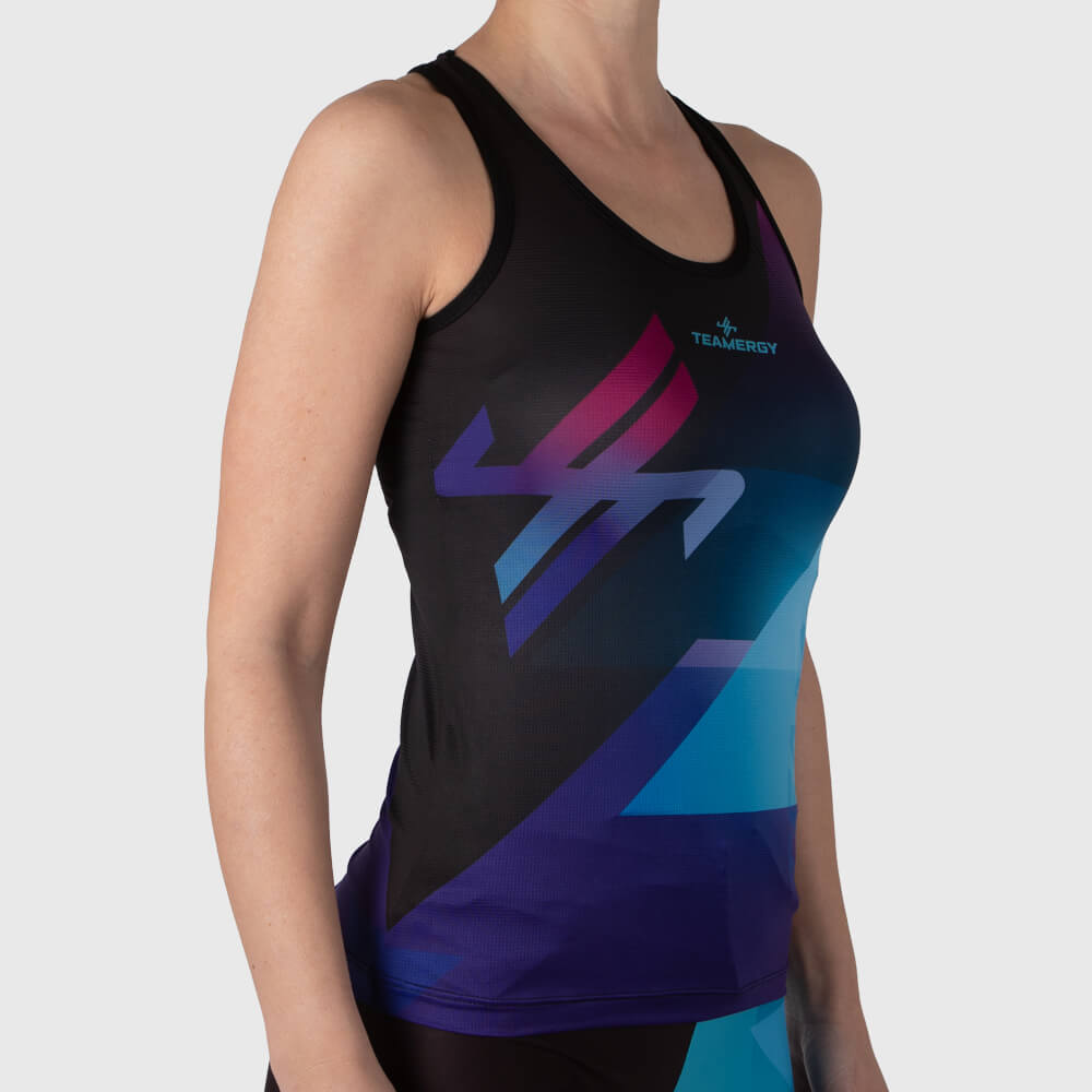 CAMISETA TIRANTES RUNNING CRONO MUJER - Teamergy