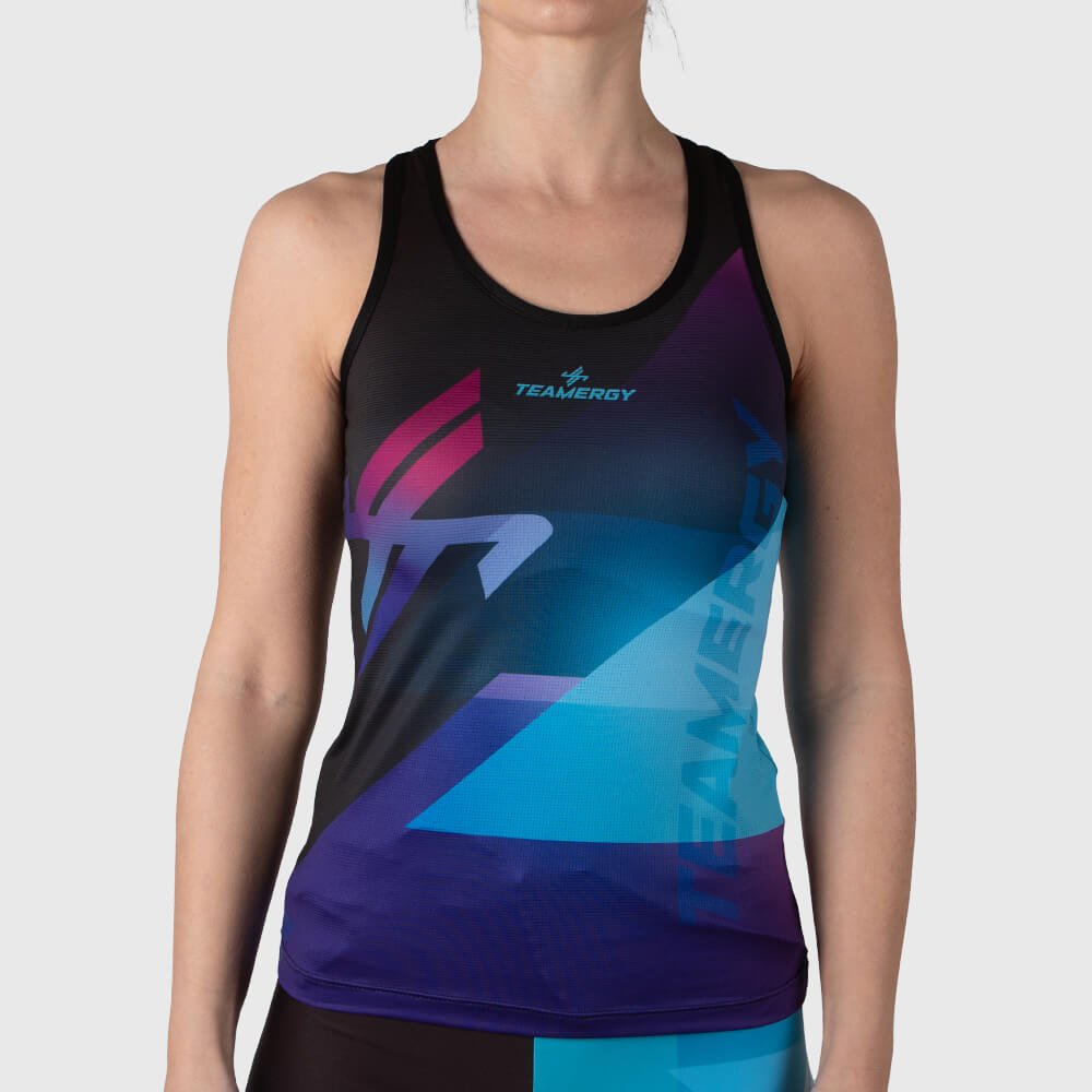 CAMISETA TIRANTES RUNNING CRONO MUJER - Teamergy