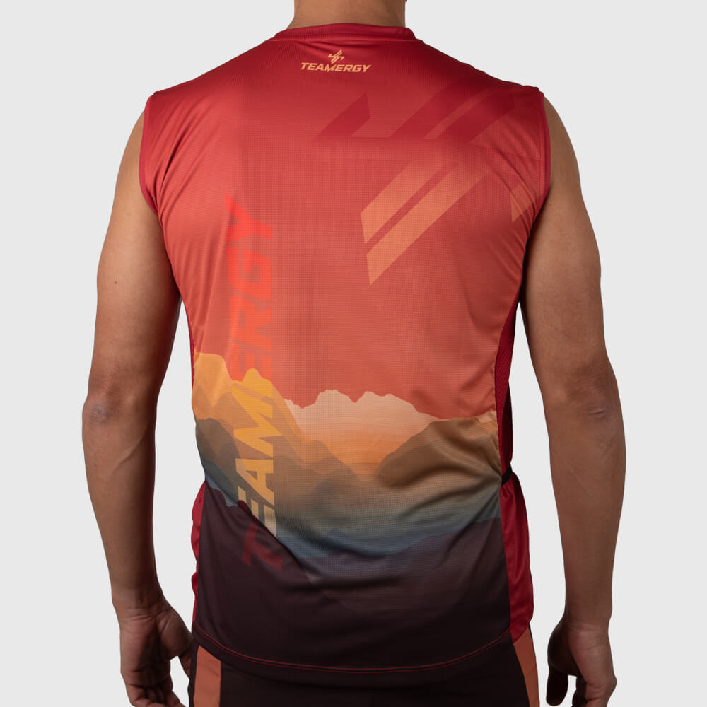 CAMISETA TRAIL SIN MANGAS GEO - Teamergy