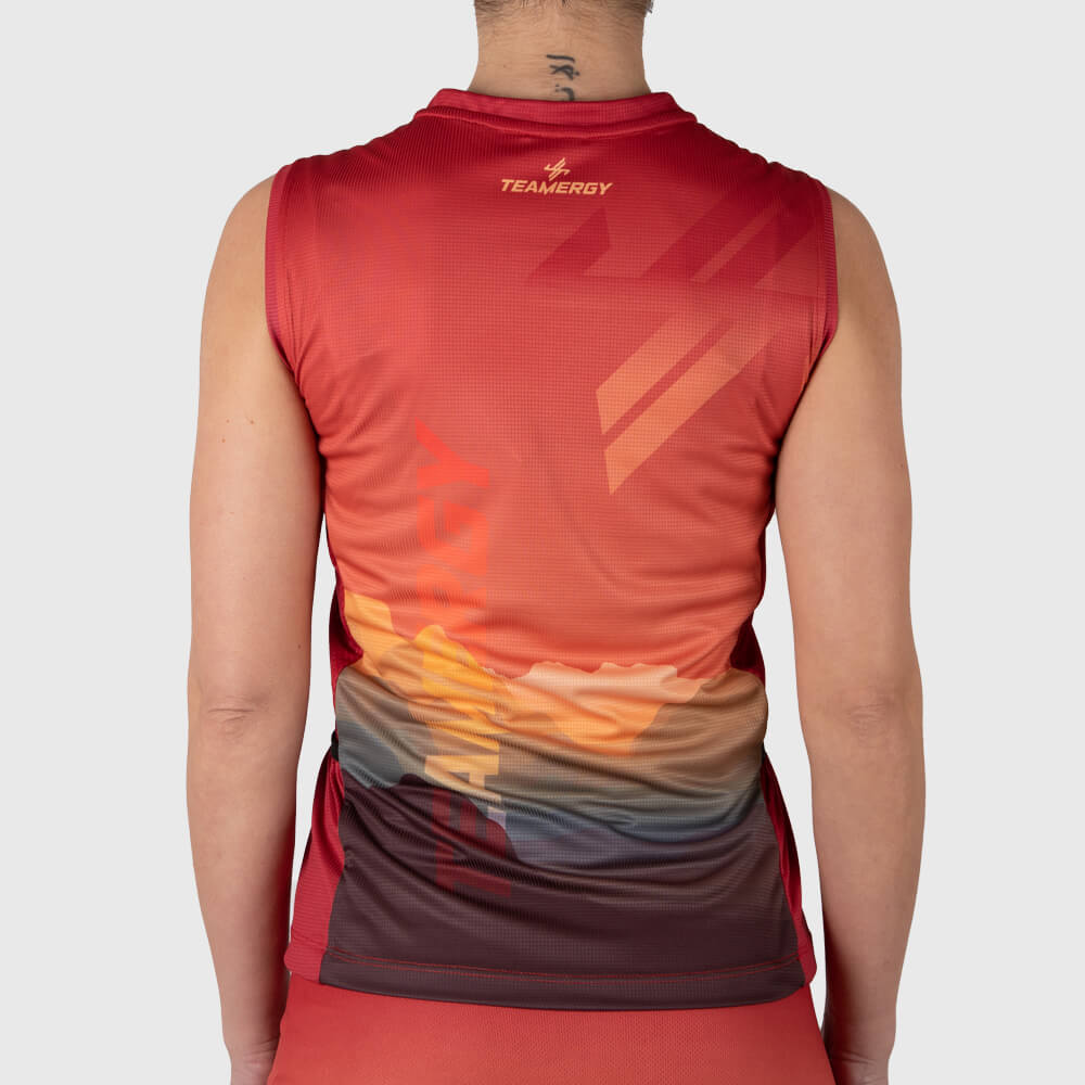 CAMISETA TRAIL SIN MANGAS GEO - Teamergy