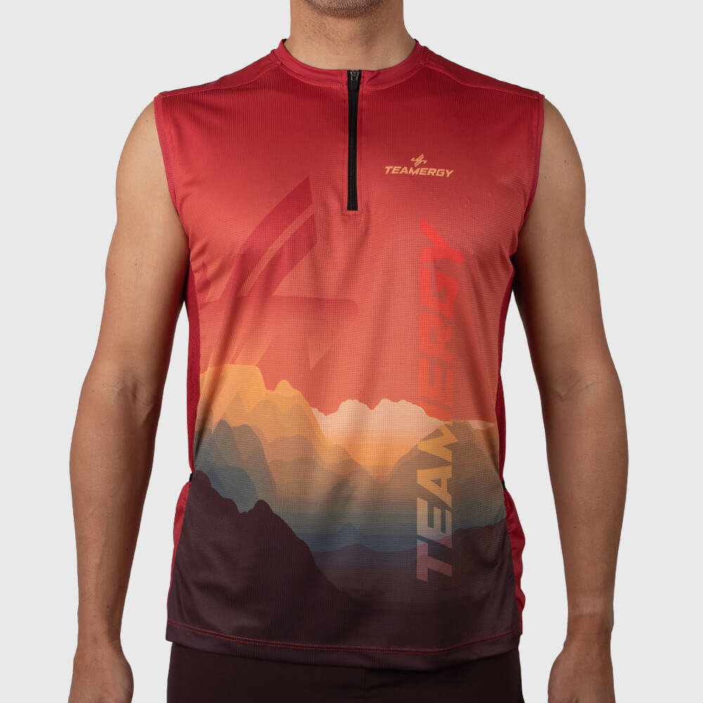 CAMISETA TRAIL SIN MANGAS GEO - Teamergy