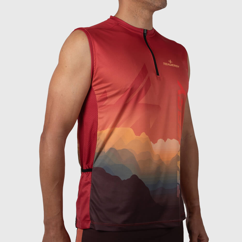 CAMISETA TRAIL SIN MANGAS GEO - Teamergy